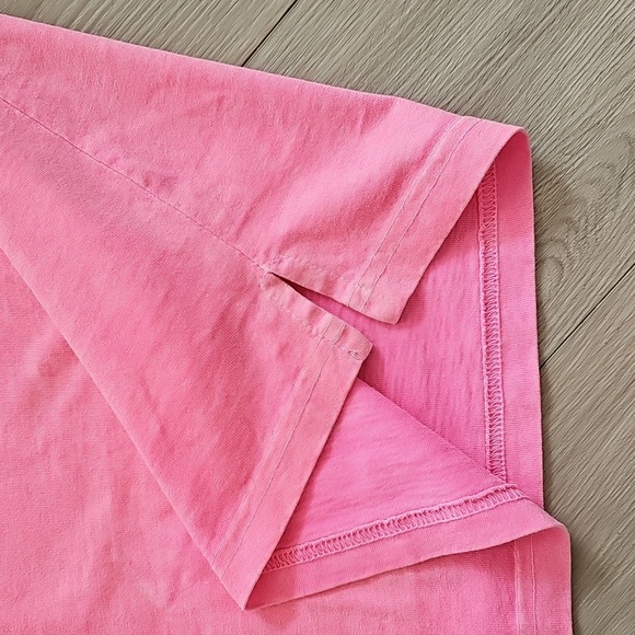 Y2K Vintage 90s Fresh Produce Bright Pink Butterfly Tank Unisex Medium - Picture 11 of 13